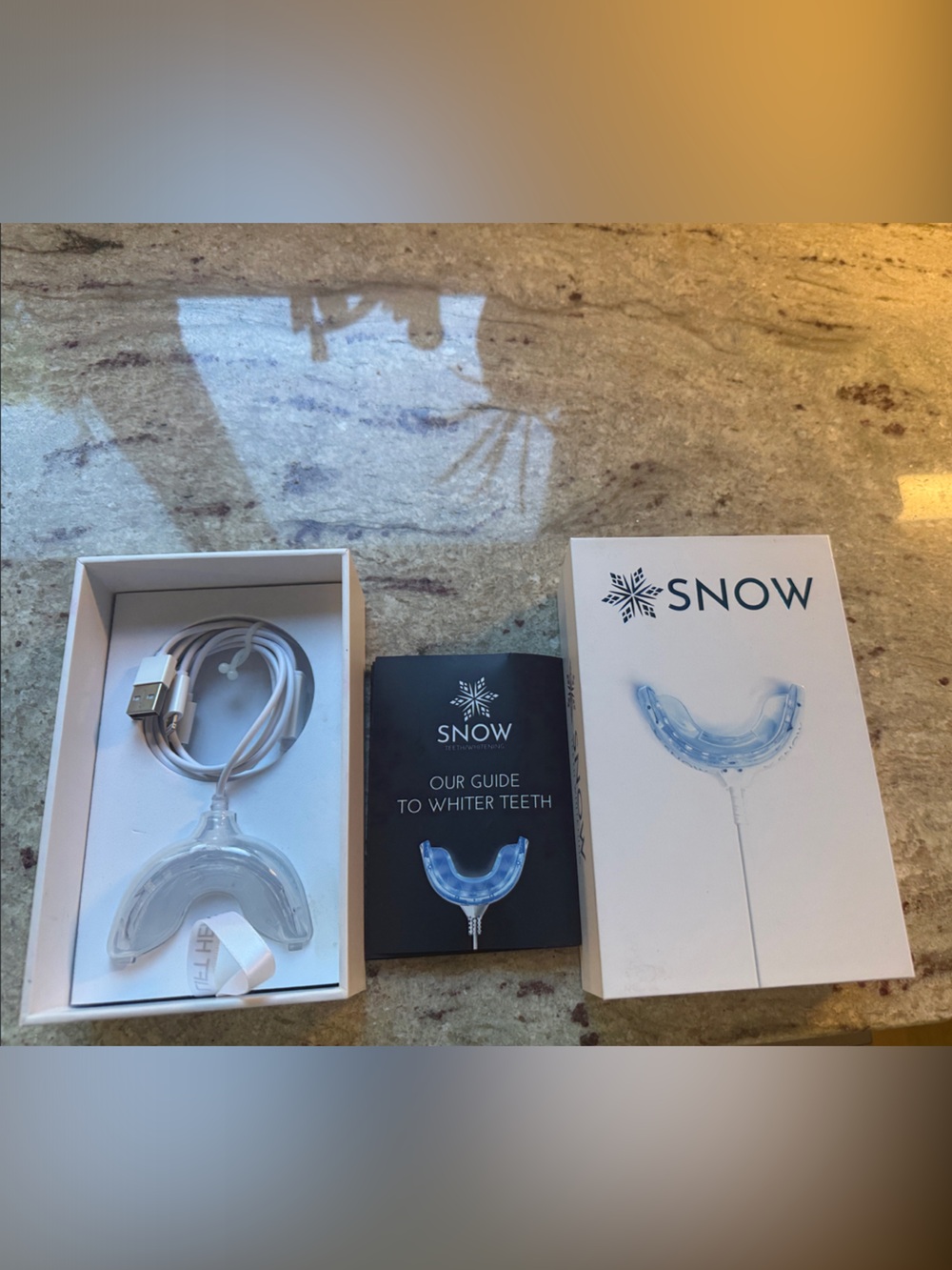 Clear LED Teeth Whitening Mouthpiece - Women Accessories